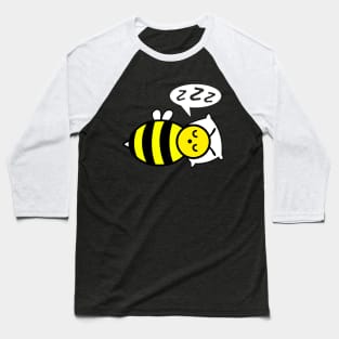 Sleepy Slumber Bee Baseball T-Shirt